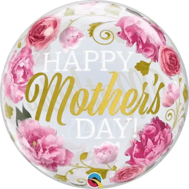 Happy Mothers Day Bubble Balloon