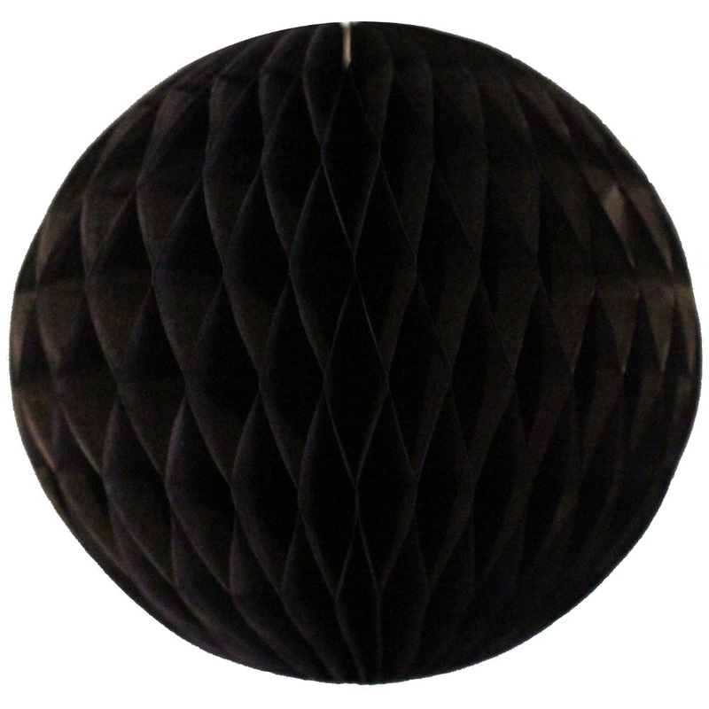 Black Honeycomb Tissue Ball