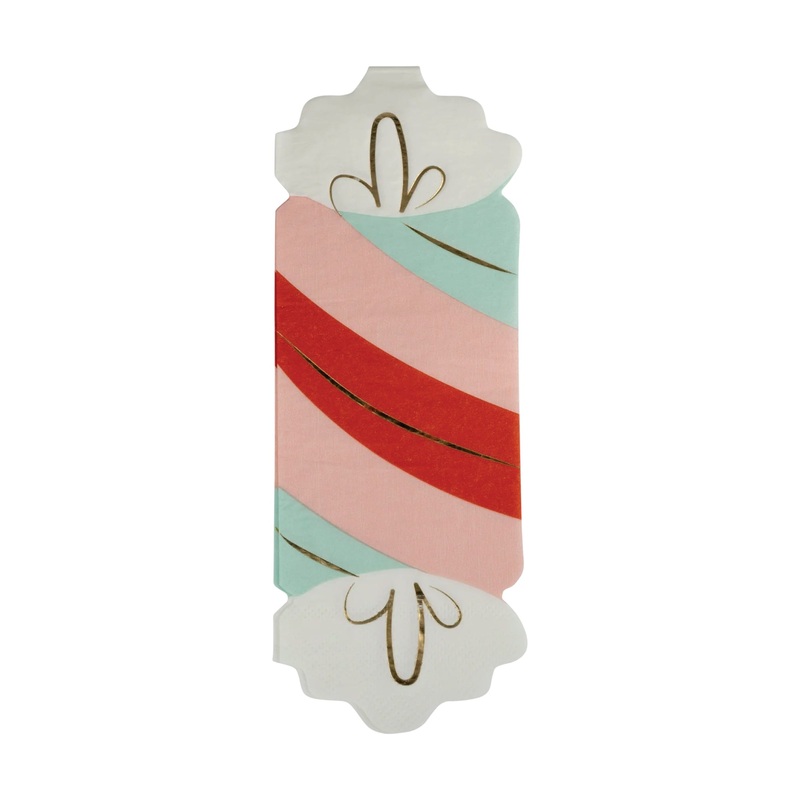 Candy Cane Lane Paper Guest Napkins 18ct