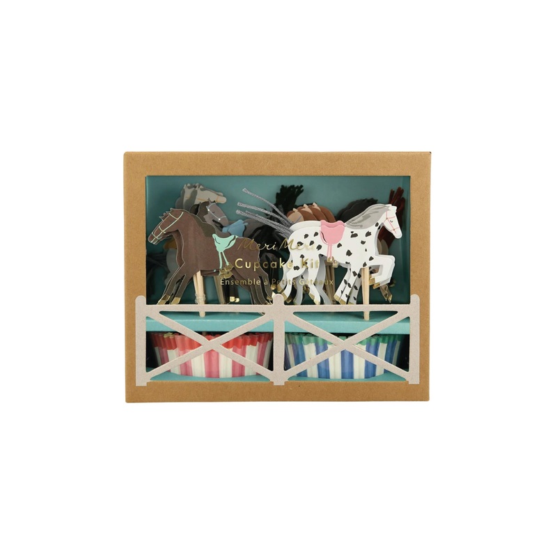 Horse Cupcake Decorating Kit 24ct
