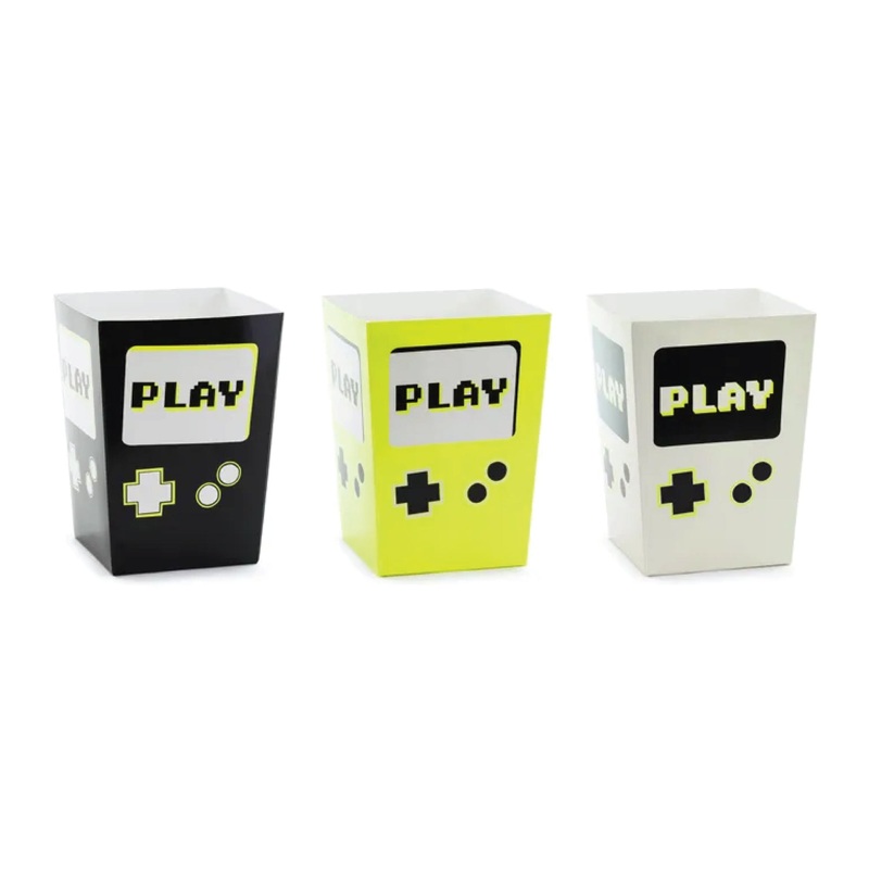 Level Up Video Game Popcorn Boxes 6ct