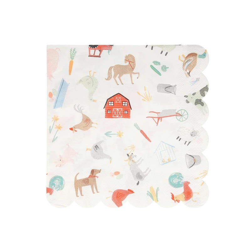 On the Farm Lunch Napkins 20ct