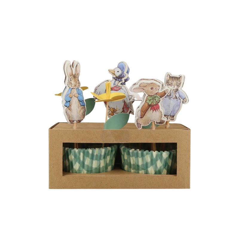 Peter Rabbit In The Garden Cupcake Decorating Kit 24ct