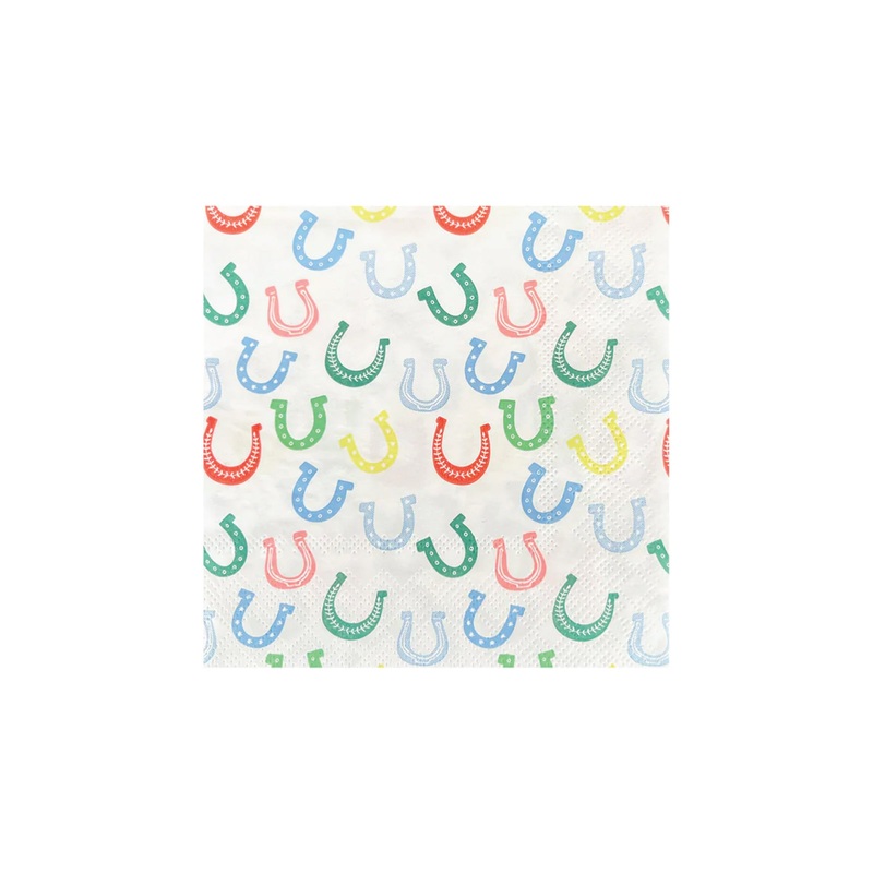 Yeehaw Horseshoe Dessert Napkins 16ct