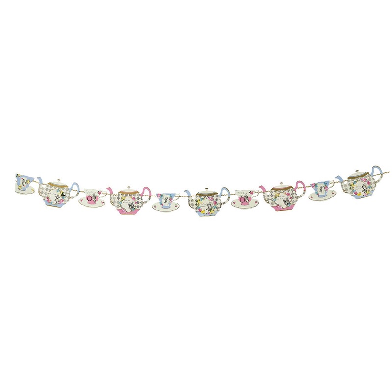 Alice in Wonderland Teapot Garland 13ft