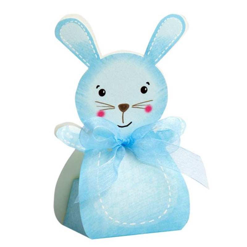 Blue Rabbit Favour Boxes (PK10)