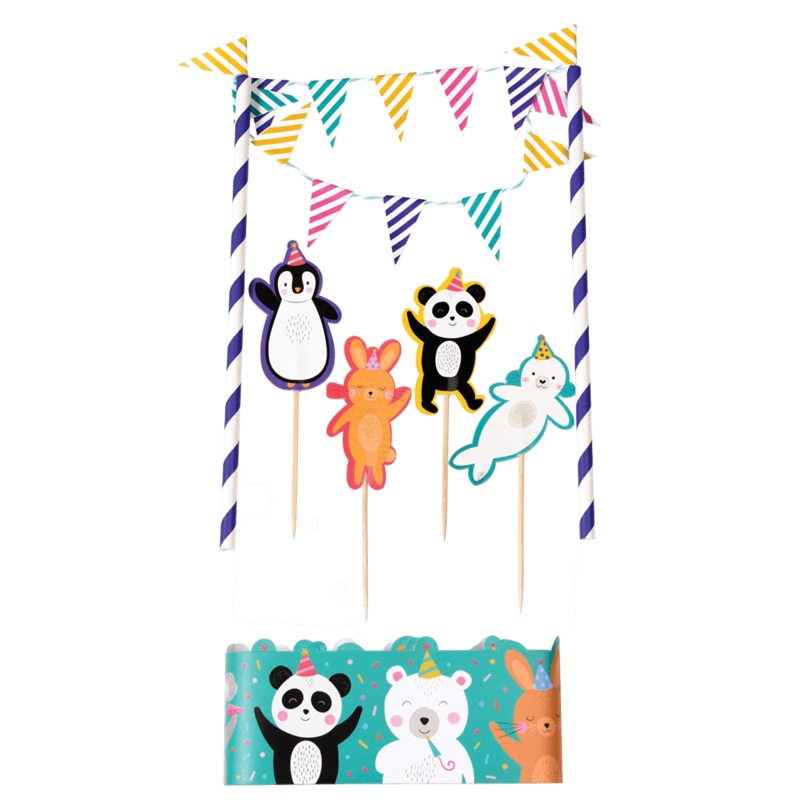 Party Animals Cake Bunting Kit