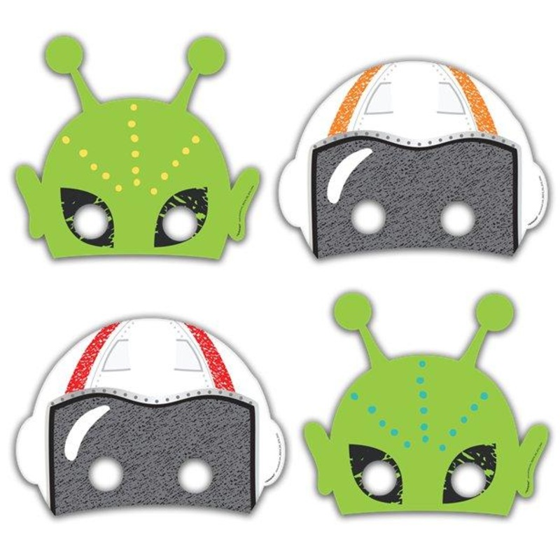 Space Paper Masks (Pk8)