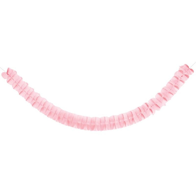 Tissue garland - Light Pink