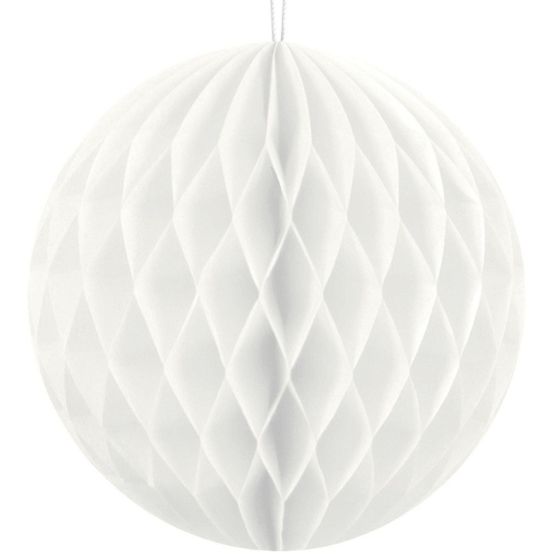 White Honeycomb Ball 10cm