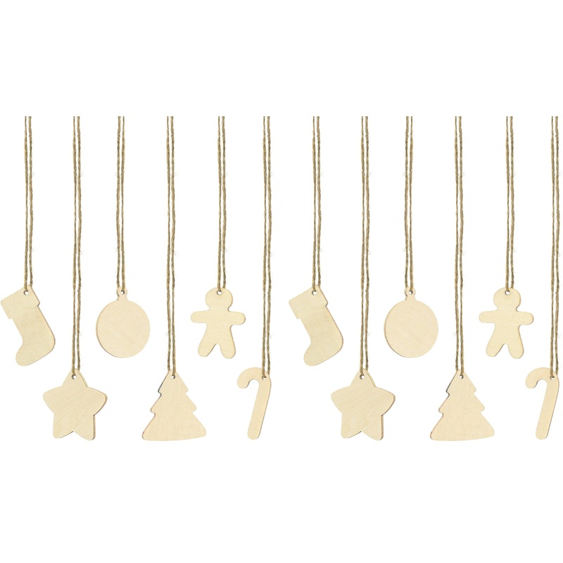 Wooden Gift Tags (Pk6)