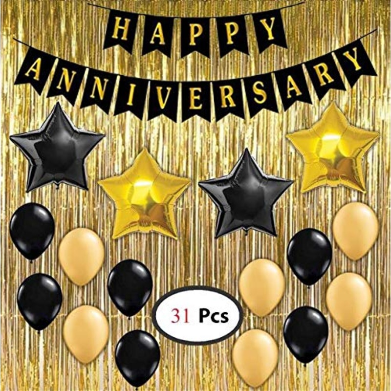 Anniversary Combo kit with Banner For Decorations