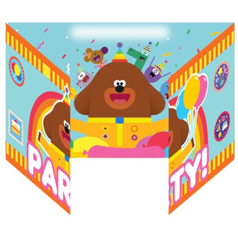 Hey Duggee Party Invitations (PK8)