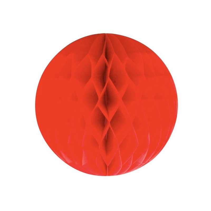 Honeycomb Ball - Red (Small)