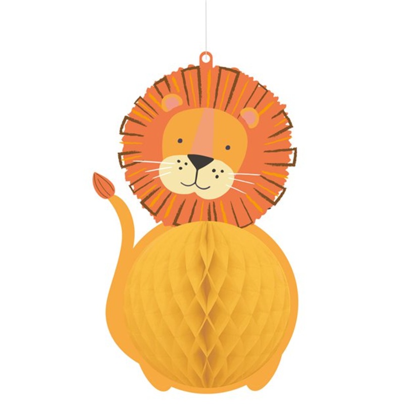 Lion Honeycomb Decoration