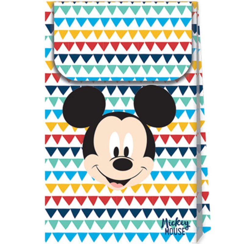 Mickey Mouse Party Bags (Pk6)