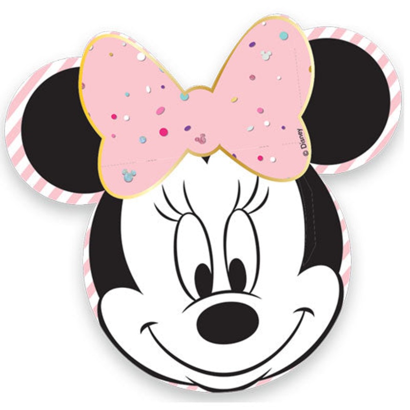 Minnie Mouse Party Plates (Pk4)
