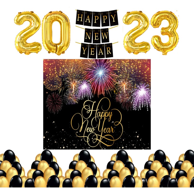 New Year Party Decorations Complete Set