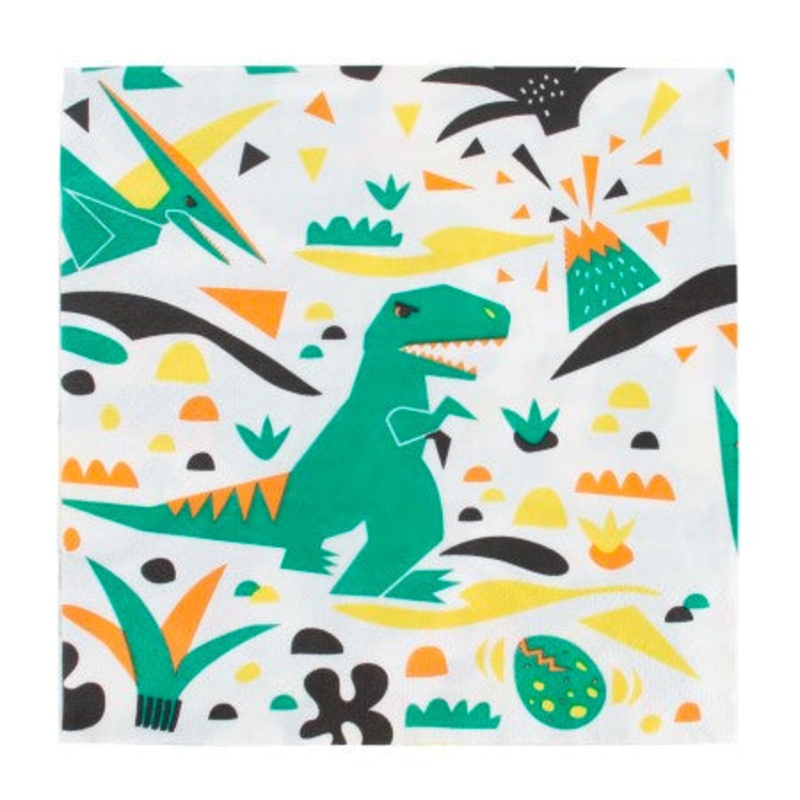 PAPER NAPKINS - DINOSAUR
