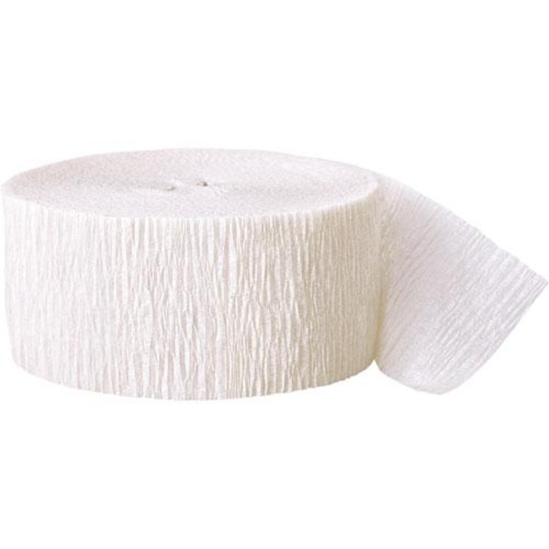 Paper Streamer White