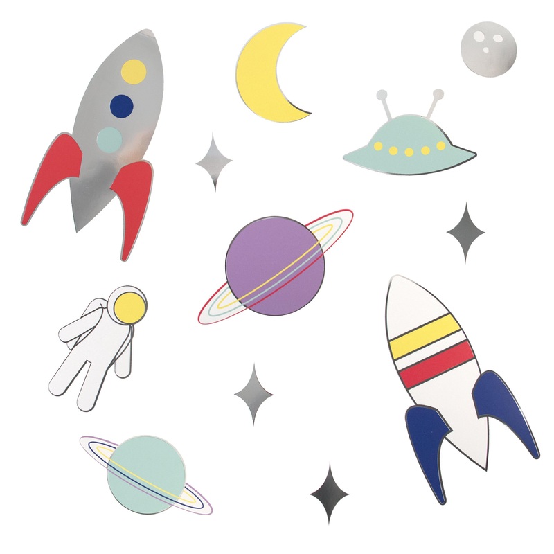Space Paper decorations