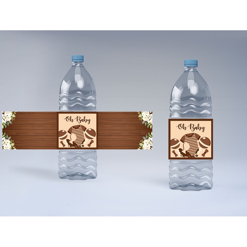 Oh Baby Water Bottle Labels
