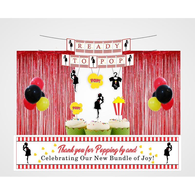 Ready to Pop Party Decoration Kit