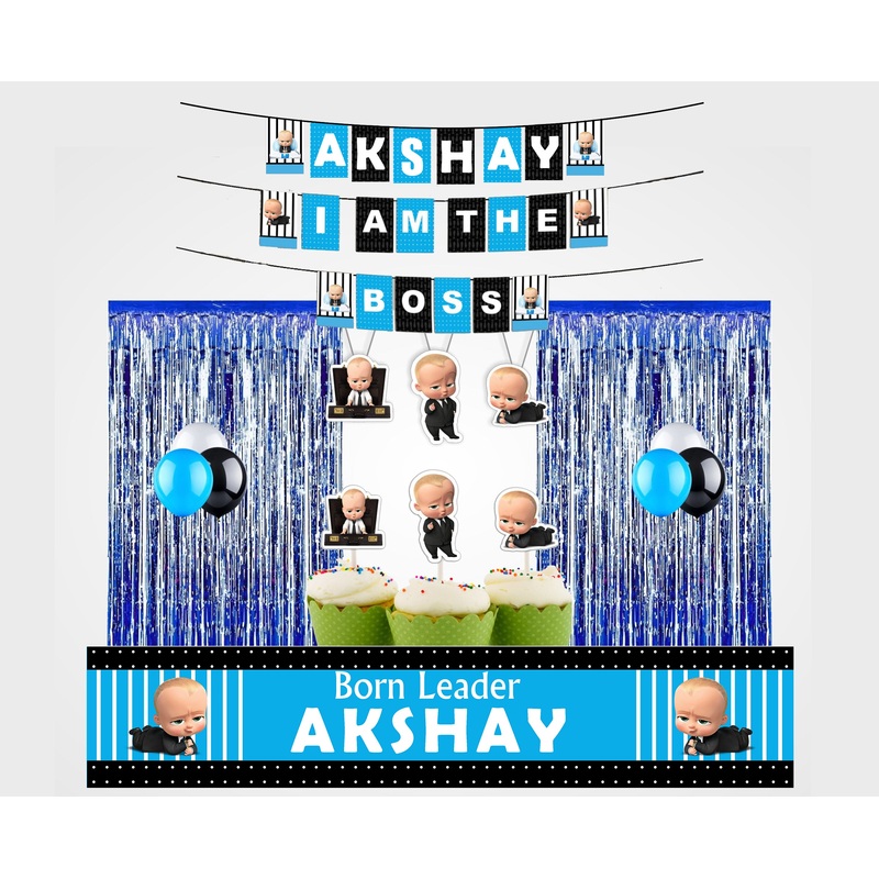 Boss Baby Birthday Party Decoration Kit