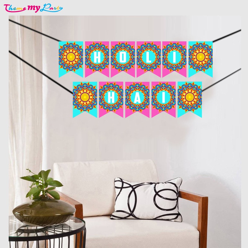 Holi Party Banner Decoration