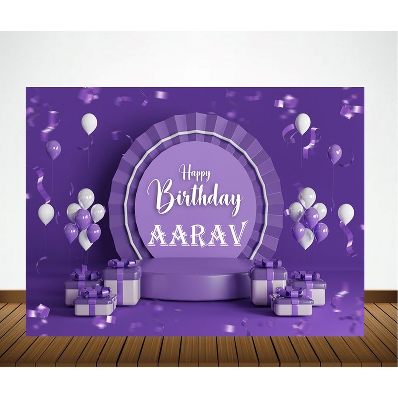 Joyful Birthday Party Backdrop