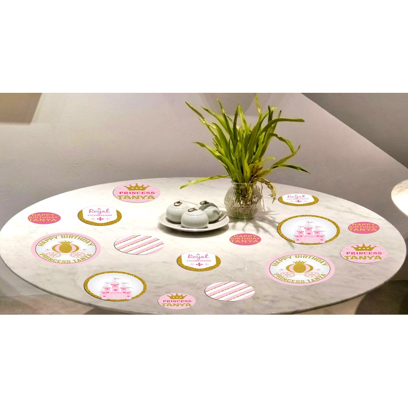 Princess Birthday Party Table Confetti