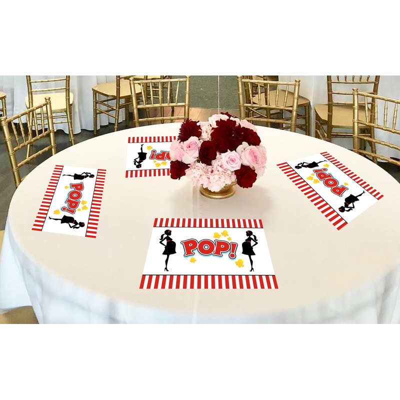 Ready to Pop Table Mats for Decoration
