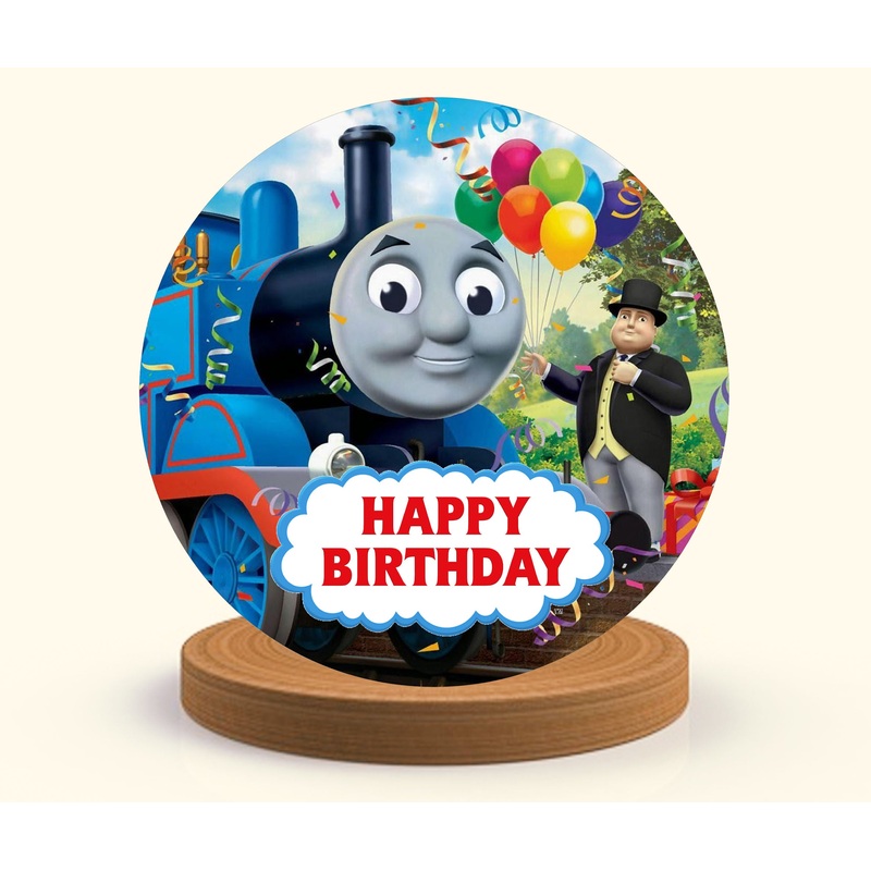 Thomas & Friends Theme Birthday Party Backdrop