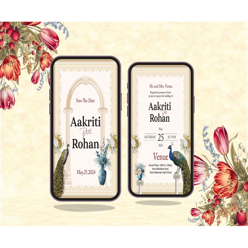 Wedding Theme Invitation for Birthday