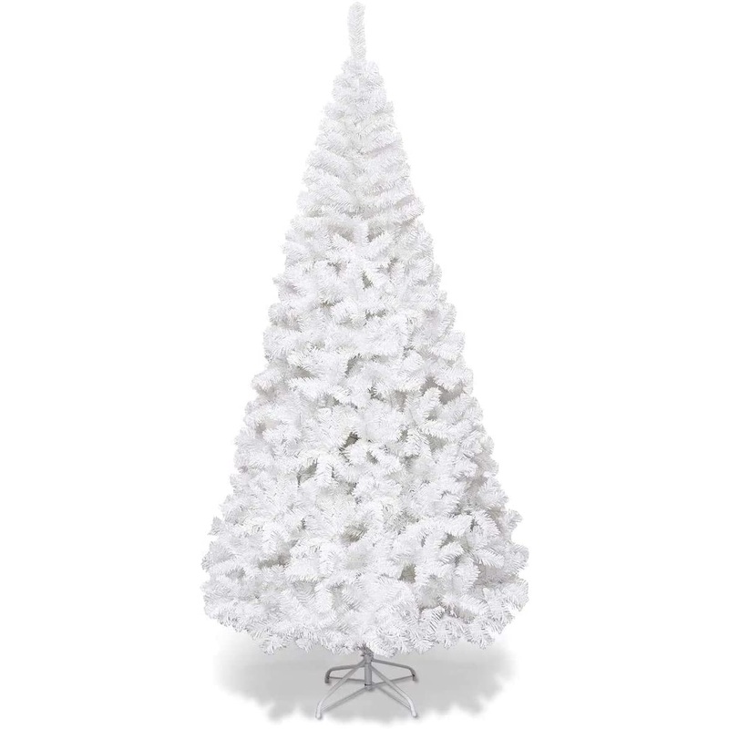 5 Ft White Snow Artificial Christmas Tree for Indoor/Outdoor Decorations