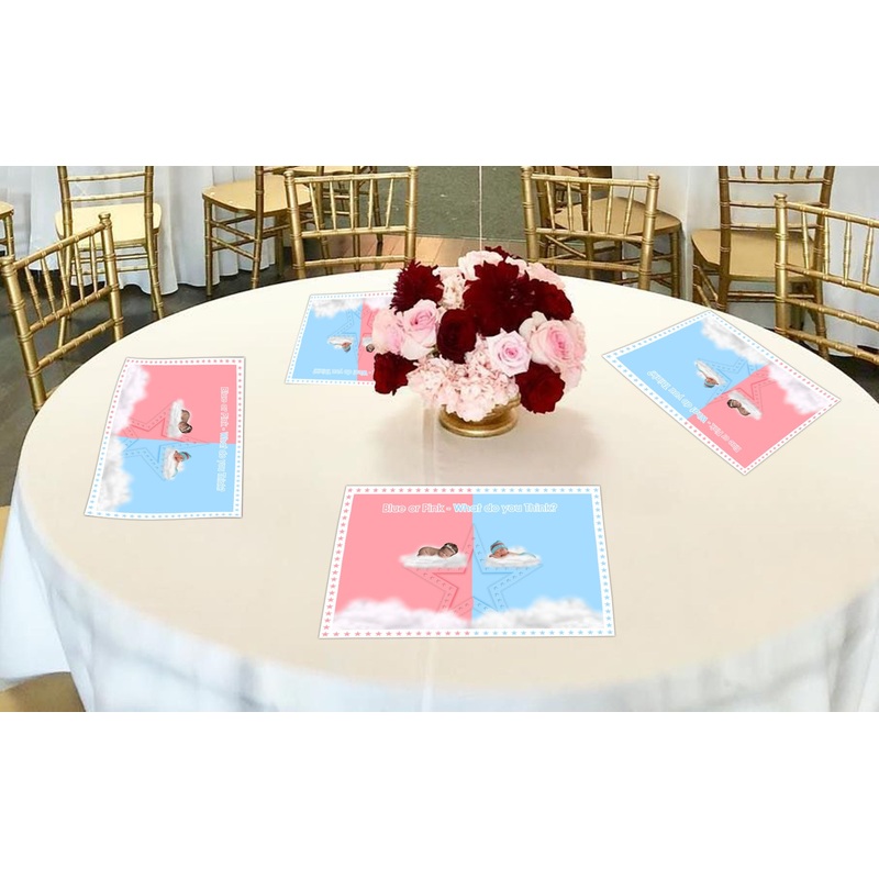 Baby Shower Table Mats for Decoration
