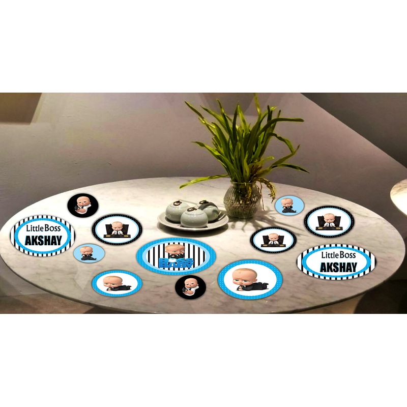 Boss Baby Theme Birthday Party Table Confetti