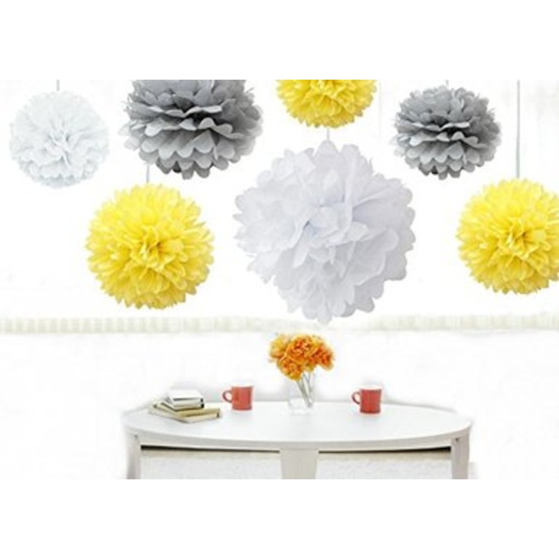 Tissue Paper Pompom for Decorations