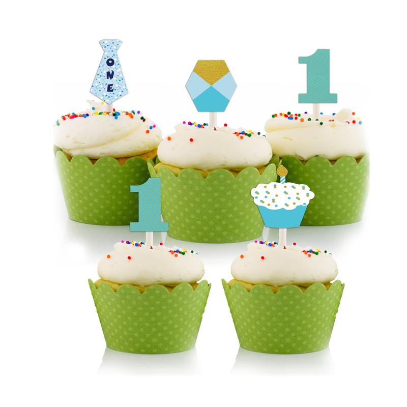 Fun Is One Cup Cake Topper For Decoration