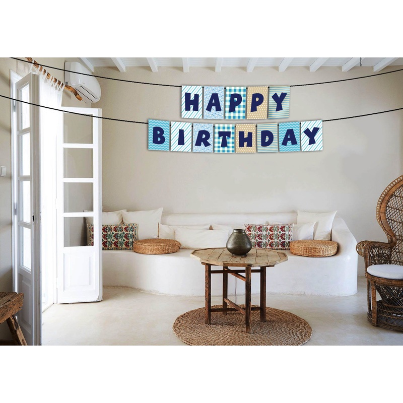 One Is Fun First Birthday Banner For  Boys