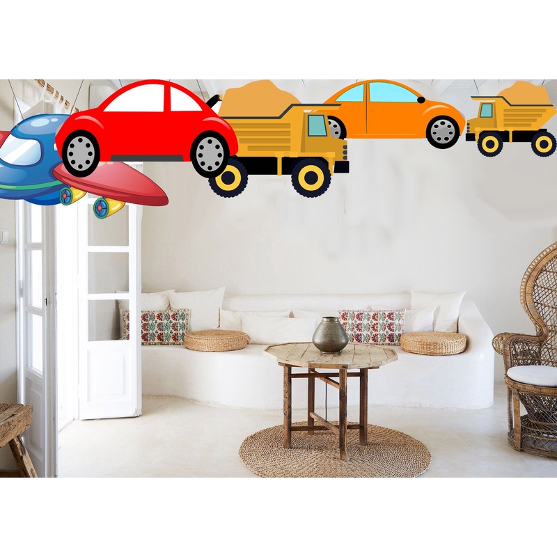 Transport Theme Birthday Party Theme Hanging Set for Decoration