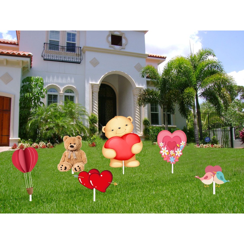 Valentine Party Cutout Pack For Decoration