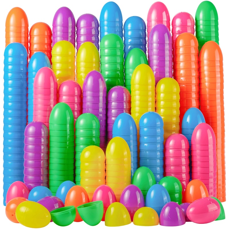 2.4" Traditional Colorful Egg Shells, 500 Pcs