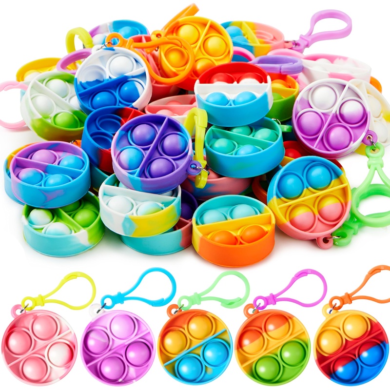30 Round Pop Toy KeyChains