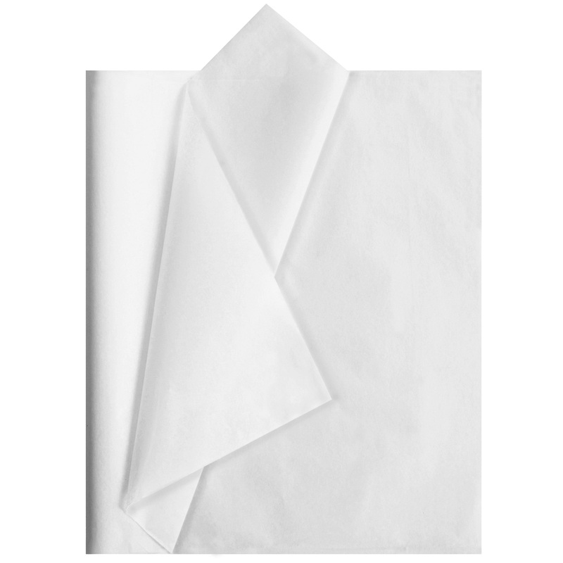 SYNCFUN 120 Sheets White Tissue Paper 20 x 20 Wrapping Accessory for Gift Wrap Christmas, Packing, DIY Arts & Crafts, Party Supplies and Wine Bottles