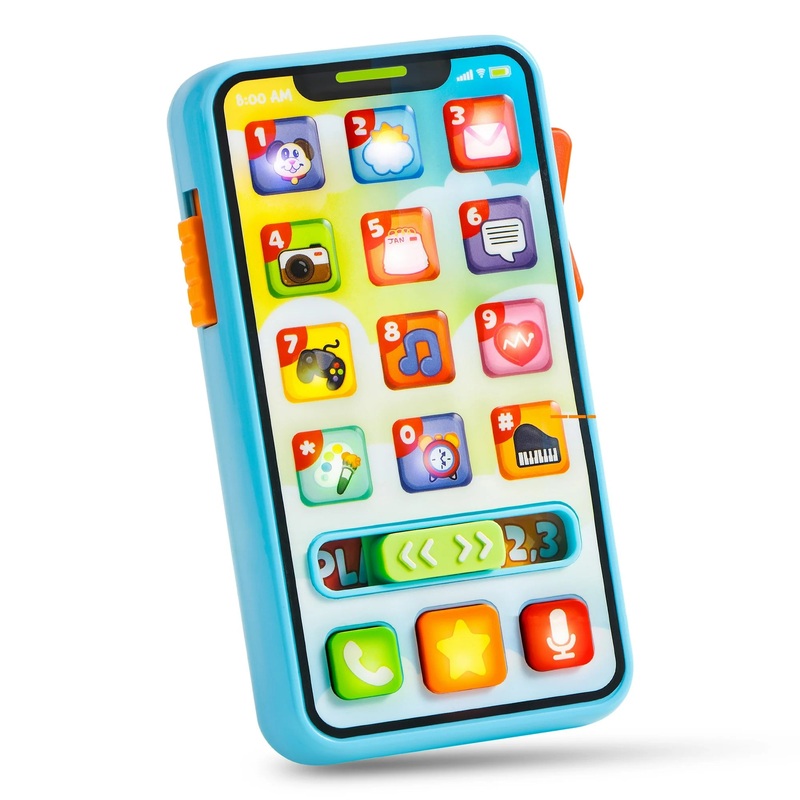 Syncfun Baby Toys 6-12 Months, Kids Cell Phone Educational Toys, Pretend Play Phone Birthday Easter Gifts for Girls Boys Age 1 2 3 Year Old
