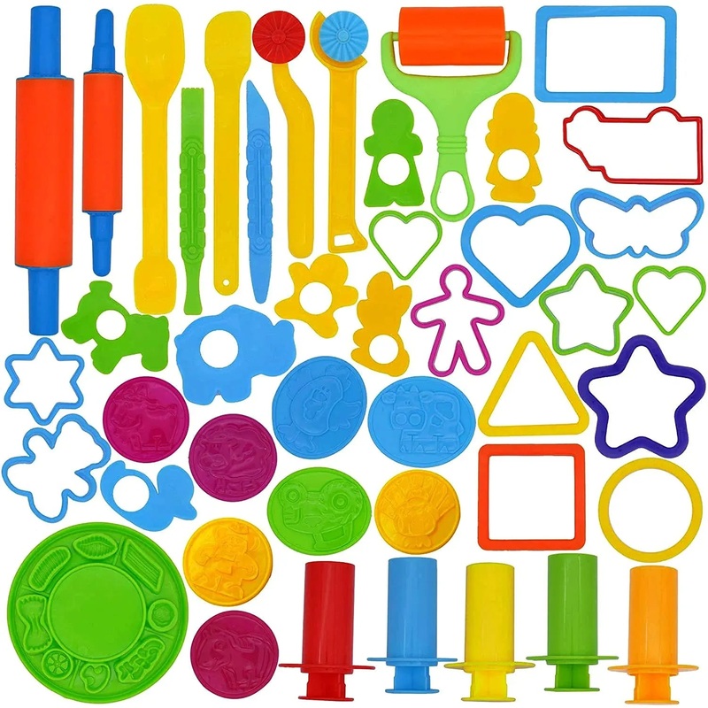 Synfun 44 Pieces Play Dough Accessories Set