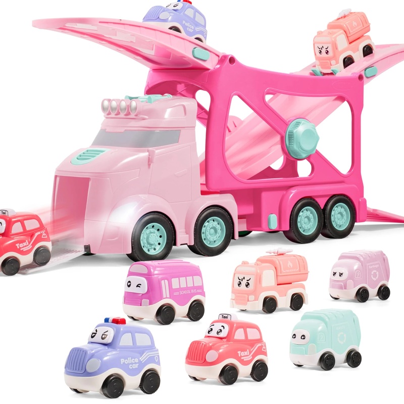 3-Layer Extra Large Construction Truck Toys for Boy Girls