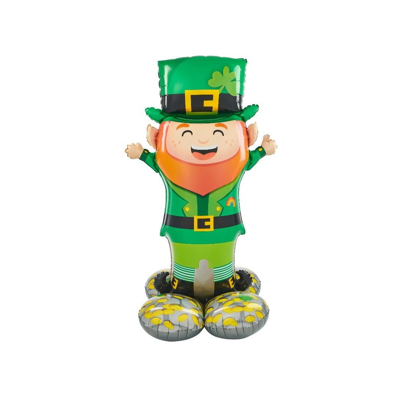 AirLoonz Lucky Leprechaun Foil Balloon