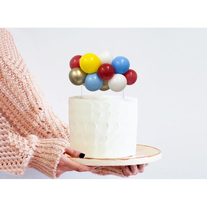 Balloon Garland Cake Topper - Carnival